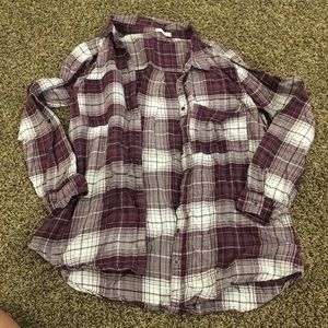 Flannel top